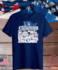 Los Angeles Dodgers 2020 World Series Champions Shirt