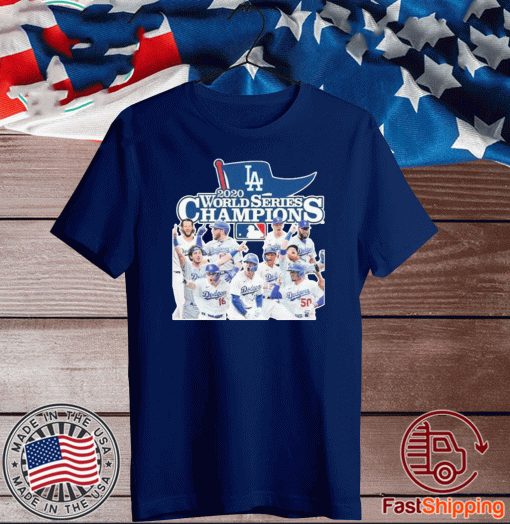 Los Angeles Dodgers 2020 World Series Champions Shirt