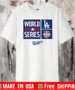 Los Angeles Dodgers 2020 World Series Champions T Shirt