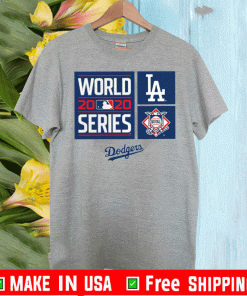 Los Angeles Dodgers 2020 World Series Champions T Shirt