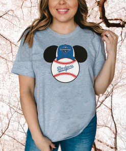 Los Angeles Dodgers Mickey Mouse Champions 2020 MLB Shirt