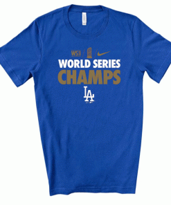 Los Angeles Dodgers Nike 2020 World Series Champions T-Shirt