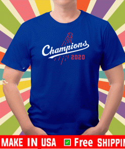 Los Angeles Dodgers 2020 T-Shirt - Basketball Champs Shirt