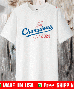 Los Angeles Dodgers 2020 World Series Champions League MLB Shirt