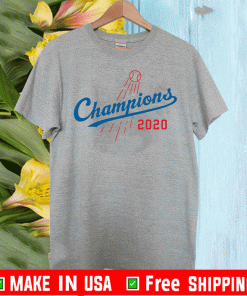 Los Angeles Dodgers 2020 World Series Champions League MLB Shirt