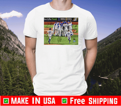 Team Los Angeles Dodgers MLB World Series Champions 2020 Tee Shirts