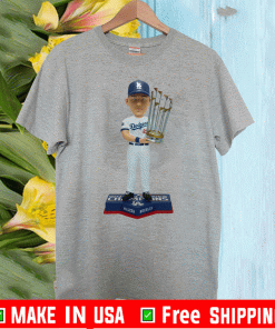 Walker Buehler Los Angeles Dodgers 2020 World Series Champions Gift T-Shirts