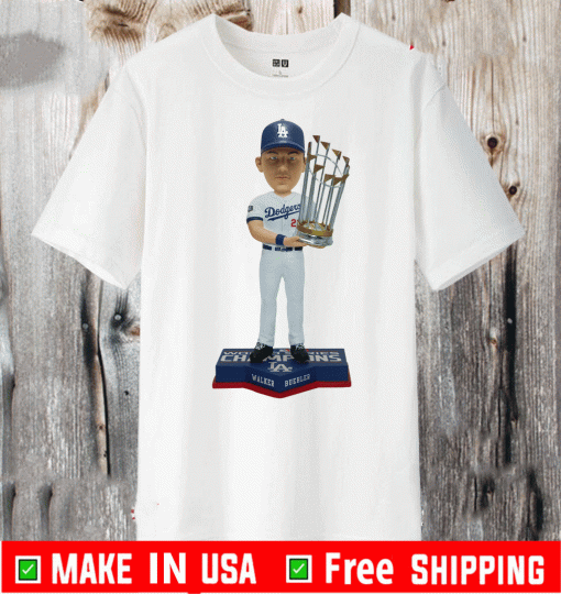 Walker Buehler Los Angeles Dodgers 2020 World Series Champions Gift T-Shirts