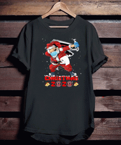 Santa Claus Dabbing Christmas 2020 NFL Atlanta Falcons T-Shirt