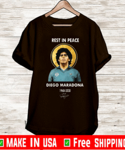 Maradona T Shirt Napoli T Shirt RIP Diego Maradona Argentina Soccer Legend T Shirt