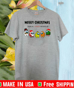 Among Us Character Merry Christmas 2020 Christmas Tee Shirts