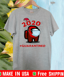 Buy Among Us Christmas #Quarantined Face Mask 2020 T-Shirt