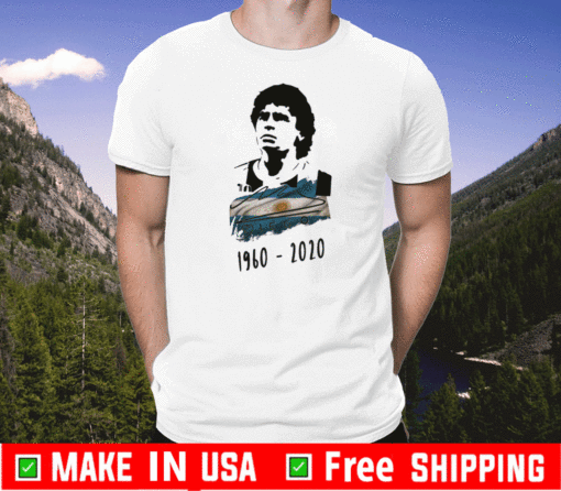 Diego Armanda Maradona, Maradona Shirt, Diego Tshirt, Argentina Football. Diego Maradona 1960 - 2020 , Footballer T-Shirt