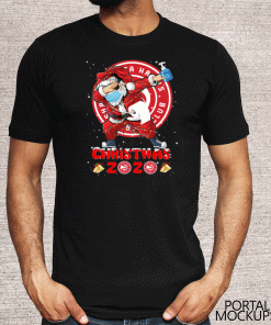 Atlanta Hawks Funny Santa Claus Dabbing Christmas 2020 T-Shirts