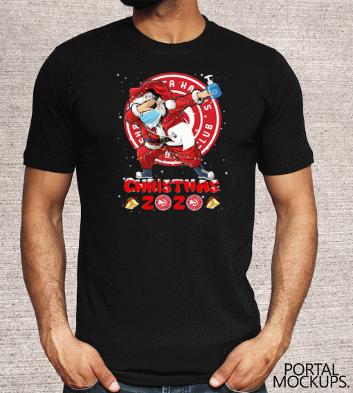 Atlanta Hawks Funny Santa Claus Dabbing Christmas 2020 T-Shirts