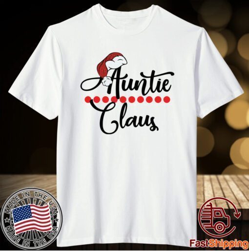 Auntie Claus Christmas 2021 Shirt