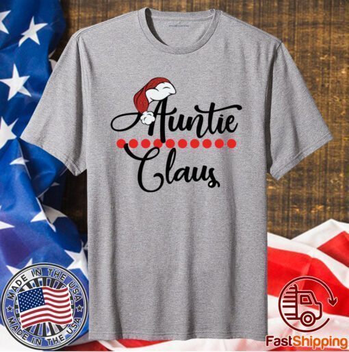 Auntie Claus Christmas 2021 Shirt