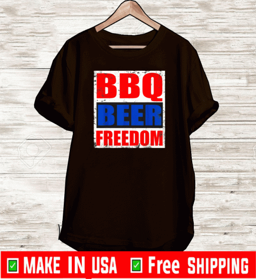 BBQ Beer Shirt Freedom
