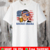 Barack Obama Hold Beer American Flag T-Shirt