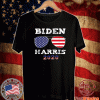 Biden Harris 2020 American Flag Sunglasses T-Shirt