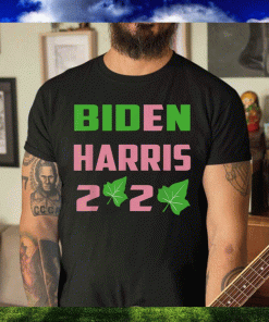 Biden Harris AKA 2020 Election Sorority Green and Pink Shirt