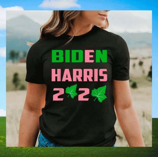 Biden Harris AKA 2020 Election Sorority Green and Pink Shirt