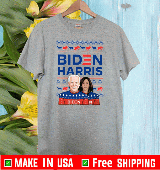 Biden Harris Ugly Christmas Tee Shirts