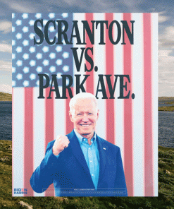 Scranton Vs. Park Ave Flag Poster 2020