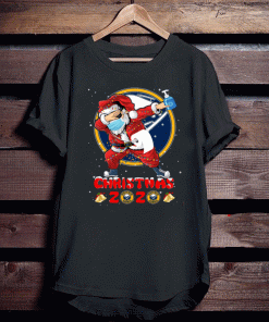 Santa Claus Dabbing Christmas 2020 NHL Buffalo Sabres T-Shirt