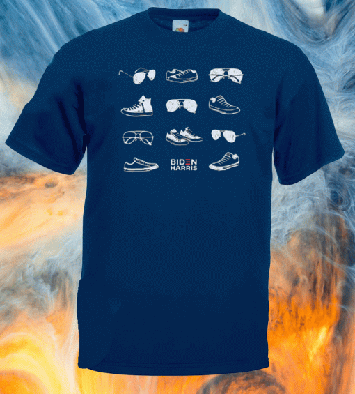 Aviators and Sneakers T-Shirt #Biden Harris
