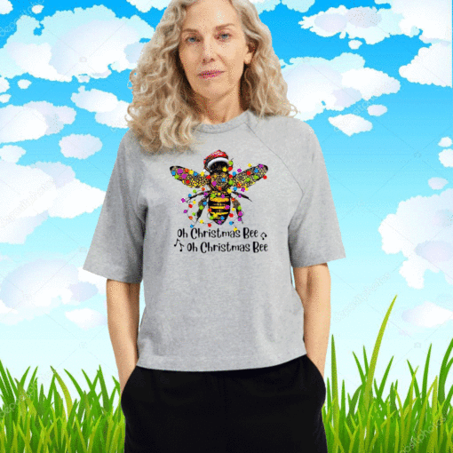 Bee Santa Oh Christmas Bee Oh Christmas Bee Light T-Shirt