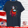 Christmas Santa Among Us Character Tshirt - snowman 2020 Among Us T-Shirt