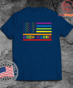 Joe Biden Kamala Harris 2020 Rainbow Gay Pride Lgbt Election Shirt