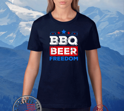 BBQ Beer Freedom US T-Shirt