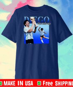 Diego Armando Maradona Soccer World Cup T-Shirt - RIP Maradona Shirt