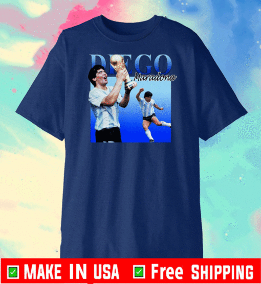 Diego Armando Maradona Soccer World Cup T-Shirt - RIP Maradona Shirt