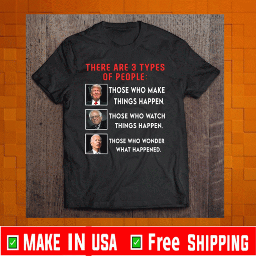 Donald Trump Vs Joe Biden Vs Bernie Sanders Funny Election Shirt      