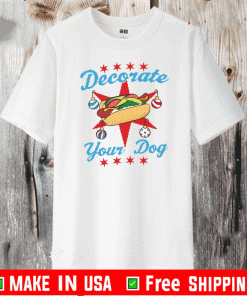DECORATE YOUR DOG MERY CHRISTMAS T-SHIRT