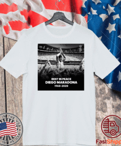 Rest In Peace Love Diego Maradona 1960-2020 T-Shirt