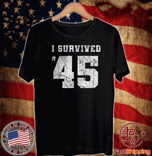Biden Election Victory Team - I Survived #45 Humor T-Shirt