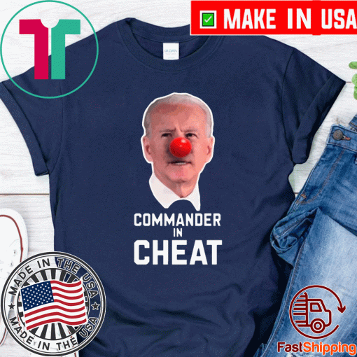 Joe Biden 46th Commander in Cheat Tee Shirts