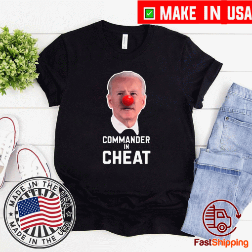 Joe Biden 46th Commander in Cheat Tee Shirts