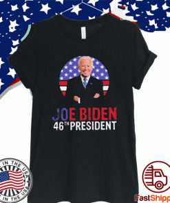 Joe Biden 46th president 2020 American Flag T-Shirt