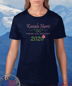 Kamala Harris Mademe Vice President 2020 Flower Shirt