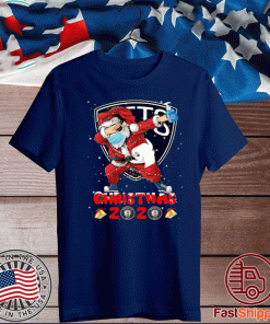 Brooklyn Nets Funny Santa Claus Dabbing Christmas 2020 NBA T-Shirt