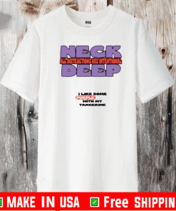 Neck Deep Merch Store High Tangerine T-Shirt