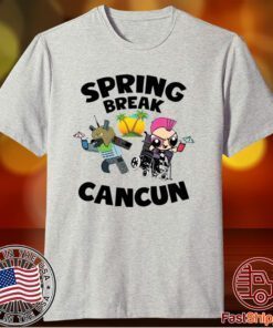Powerpuff girls spring break cancun t-shirt