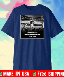 Rest In Peace Diego Maradona 1960-2020 T-Shirt