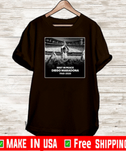 Rest In Peace Diego Maradona 1960-2020 T-Shirt