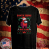 Santa Seems Sus To Me Mery Christmas T-Shirt - Santa Among Us 2020 T-Shirt